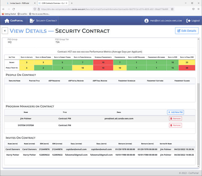 View Contract Details 2