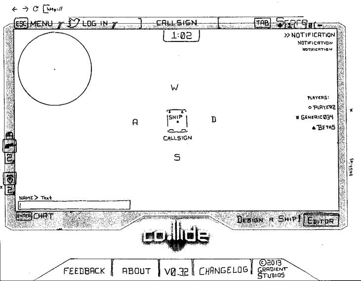 First Pass UI Mock-up